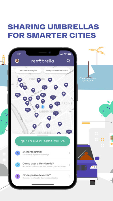 Run android online APK Rentbrella from MyAndroid or emulate Rentbrella using MyAndroid