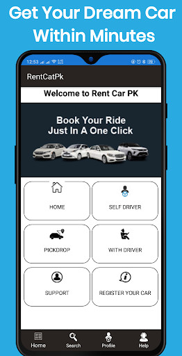 Run android online APK Rent Car Pk from MyAndroid or emulate Rent Car Pk using MyAndroid