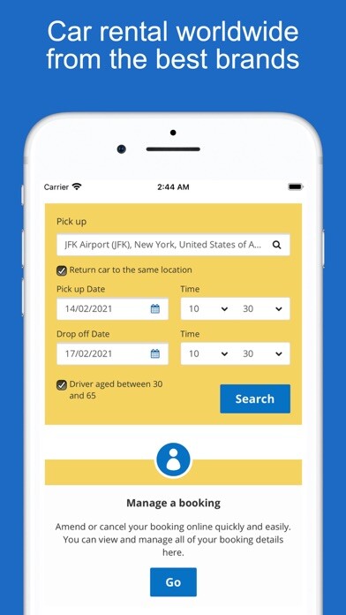 Emulate iPhone app Rent car rental using MyAndroid Emulate iPhone app Rent car rental using MyAndroid
