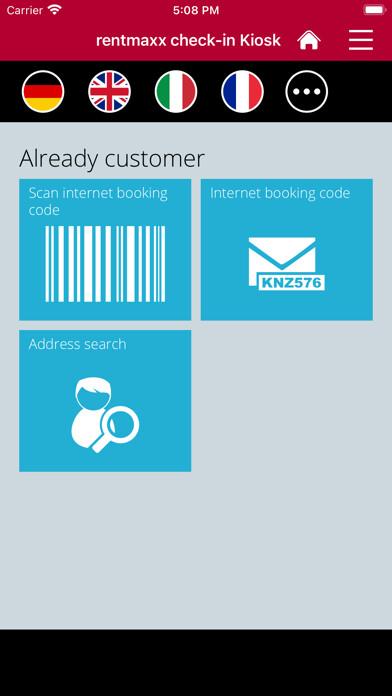 Emulate iPhone app Rentmaxx Check-In Kiosk using MyAndroid Emulate iPhone app Rentmaxx Check-In Kiosk using MyAndroid