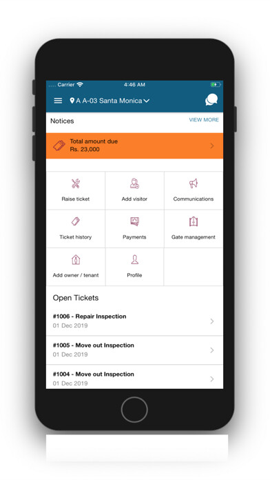 Emulate iPhone app Rentprop4u using MyAndroid