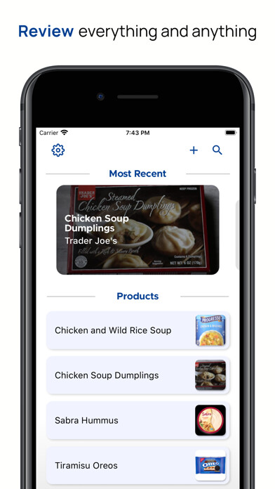 Emulate iPhone app ReoNo Private Product Reviews using MyAndroid