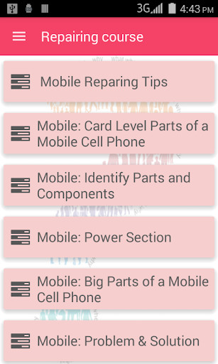 Emulate Android APK Repairing course