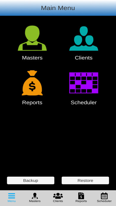 Emulate iPhone app Repair Shop Software using MyAndroid