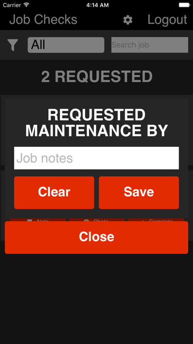 Emulate iPhone app Repairs Maintenance using MyAndroid