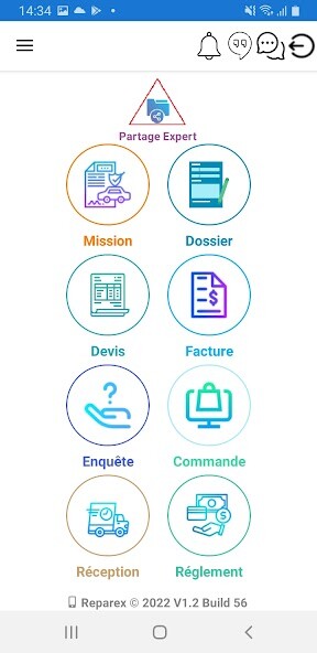 Run android online APK Reparex from MyAndroid or emulate Reparex using MyAndroid