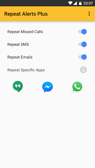 Run android online APK Repeat Alerts Plus from MyAndroid or emulate Repeat Alerts Plus using MyAndroid
