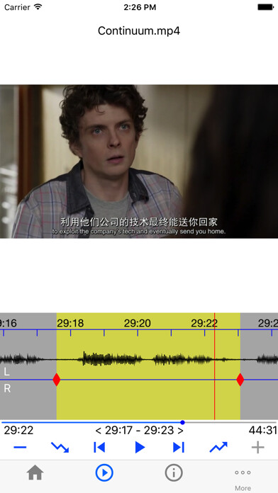 Emulate iPhone app Repeater with Waveform using MyAndroid Emulate iPhone app Repeater with Waveform using MyAndroid