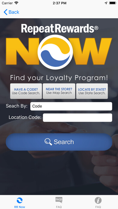 Emulate iPhone app RepeatRewards Now using MyAndroid Emulate iPhone app RepeatRewards Now using MyAndroid