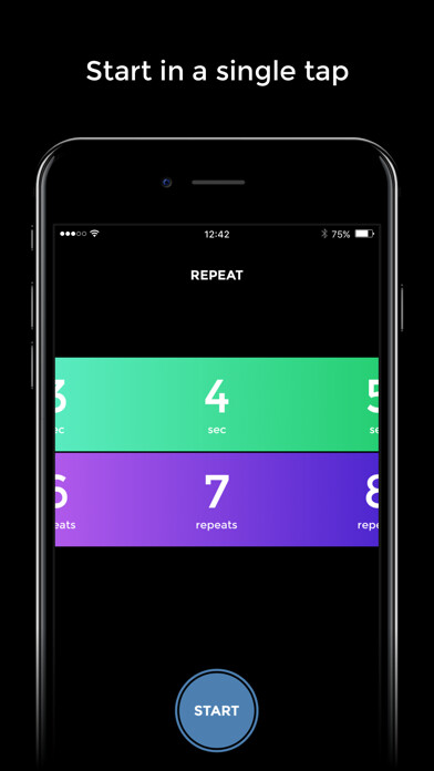Emulate iPhone app Repeat - Workout Timer using MyAndroid Emulate iPhone app Repeat - Workout Timer using MyAndroid
