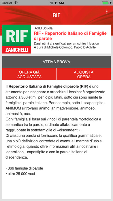 Emulate iPhone app Repertorio Famiglie di Parole using MyAndroid Emulate iPhone app Repertorio Famiglie di Parole using MyAndroid