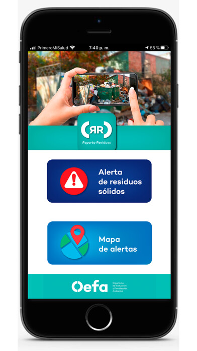 Emulate iPhone app Reporta Residuos using MyAndroid Emulate iPhone app Reporta Residuos using MyAndroid