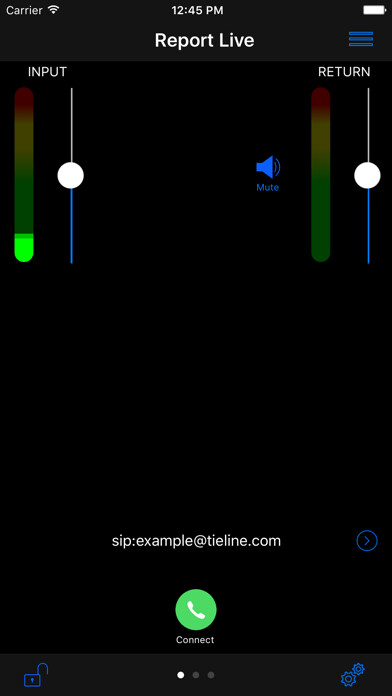 Emulate iPhone app Report-IT SIP using MyAndroid