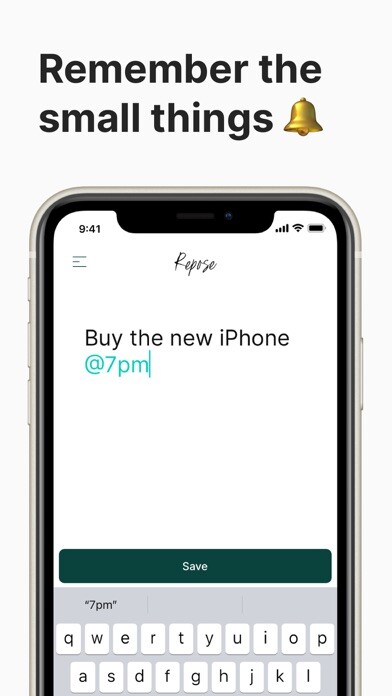 Emulate iPhone app REPOSE - Simple Reminders using MyAndroid Emulate iPhone app REPOSE - Simple Reminders using MyAndroid