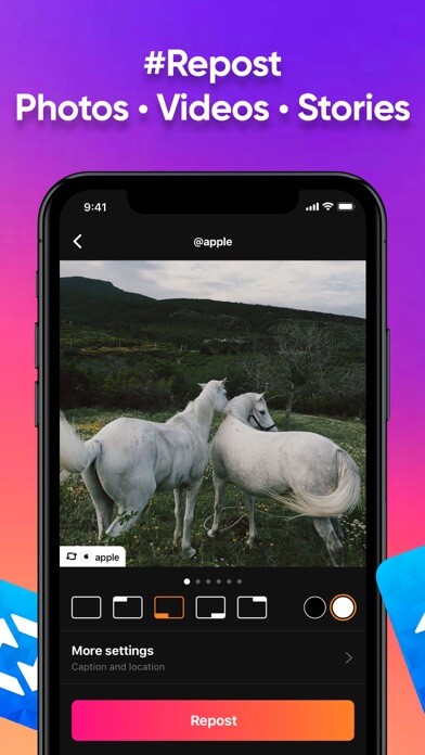 Emulate iPhone app Repost for Instagram (IG) using MyAndroid Emulate iPhone app Repost for Instagram (IG) using MyAndroid