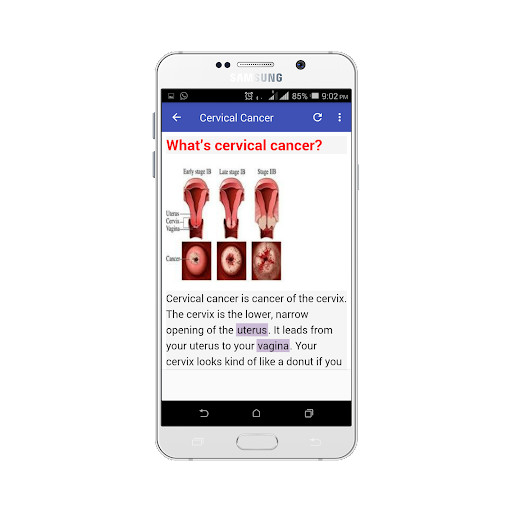 Emulate Android APK Reproductive Cancers