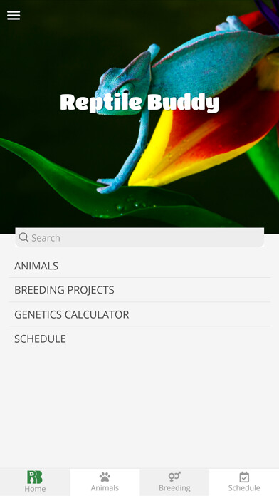 Emulate iPhone app Reptile Buddy using MyAndroid Emulate iPhone app Reptile Buddy using MyAndroid
