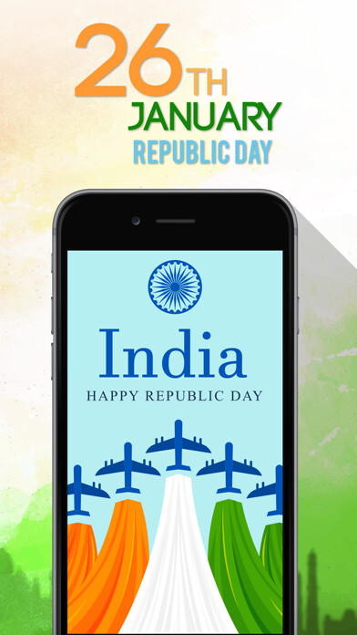 Emulate iPhone app Republic Day Stickers using MyAndroid Emulate iPhone app Republic Day Stickers using MyAndroid