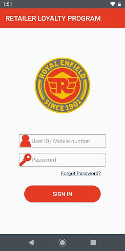 Run android online APK RERLP - Royal Enfield Retailer Loyalty Program from MyAndroid or emulate RERLP - Royal Enfield Retailer Loyalty Program using MyAndroid