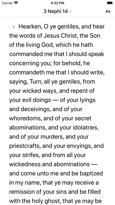 Emulate iPhone app RE Scriptures using MyAndroid Emulate iPhone app RE Scriptures using MyAndroid