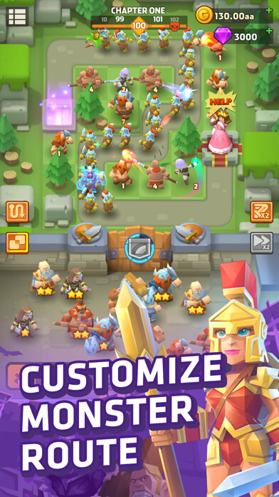 Emulate iPhone app Rescue My Queen using MyAndroid Emulate iPhone app Rescue My Queen using MyAndroid