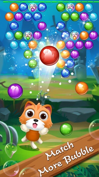Emulate iPhone app Rescue pet pop bubble shoot cat using MyAndroid Emulate iPhone app Rescue pet pop bubble shoot cat using MyAndroid