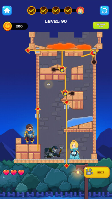 Emulate iPhone app Rescue Pin : Pull and Pin using MyAndroid Emulate iPhone app Rescue Pin : Pull and Pin using MyAndroid