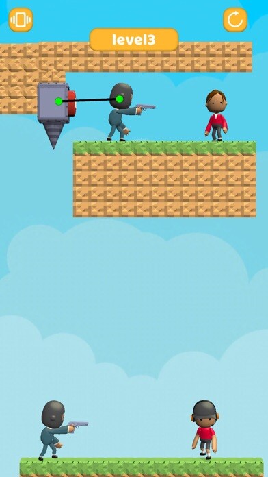 Emulate iPhone app Rescue Rope! using MyAndroid