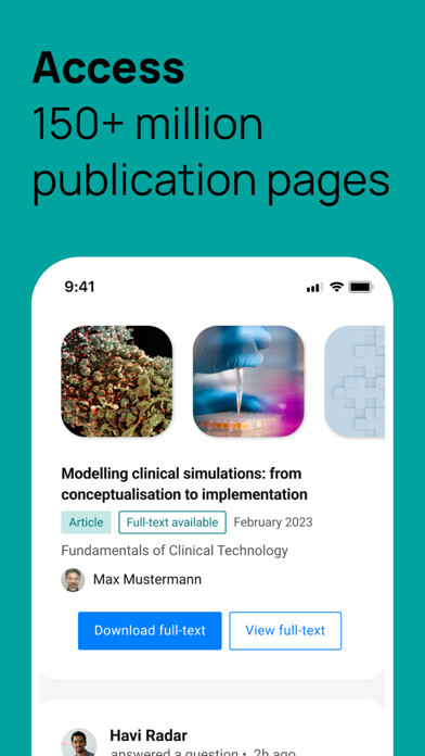 Emulate iPhone app ResearchGate using MyAndroid