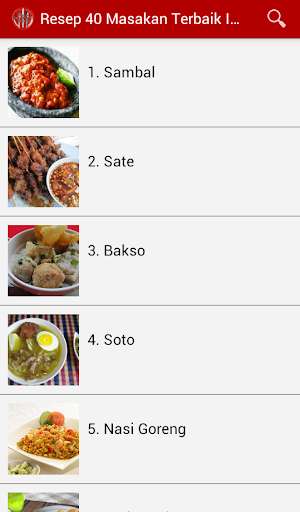 Emulate Android APK Resep 40 Masakan Terbaik