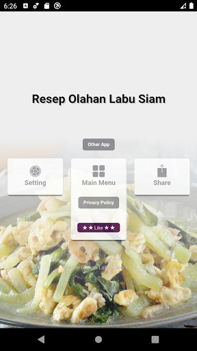 Run android online APK Resep Aneka Ragam Olahan Labu Siam from MyAndroid or emulate Resep Aneka Ragam Olahan Labu Siam using MyAndroid