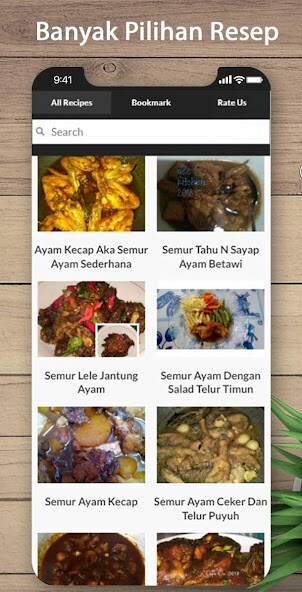Run android online APK Resep Ayam Semur Rumahan from MyAndroid or emulate Resep Ayam Semur Rumahan using MyAndroid