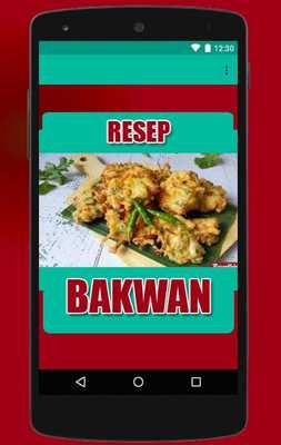 Emulate Android APK Resep Bakwan