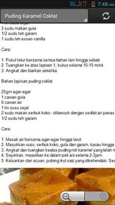 Emulate Android APK Resepi Puding Moden