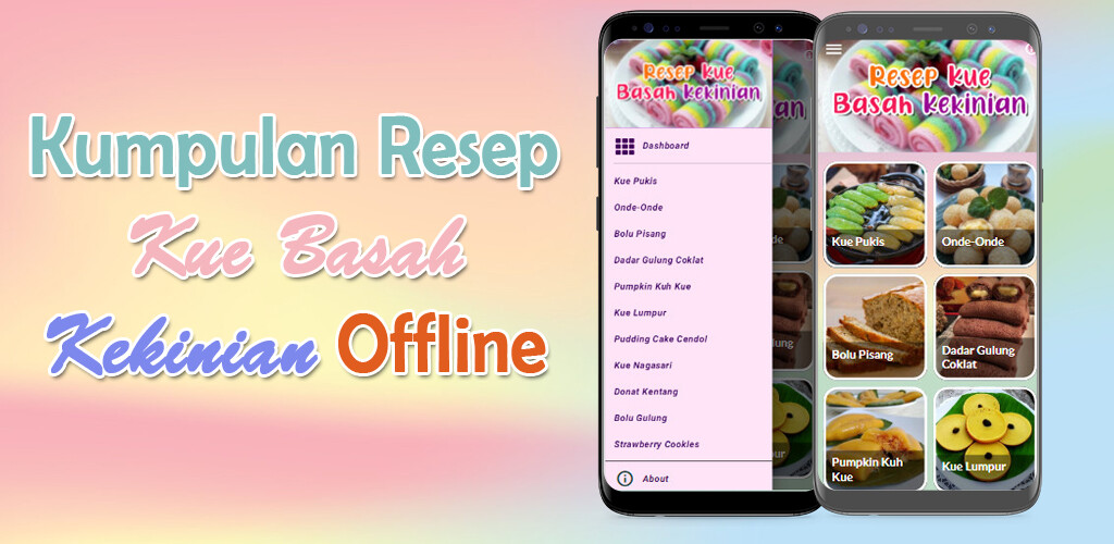 Run android online APK Resep Kue Basah Kekinian from MyAndroid or emulate Resep Kue Basah Kekinian using MyAndroid