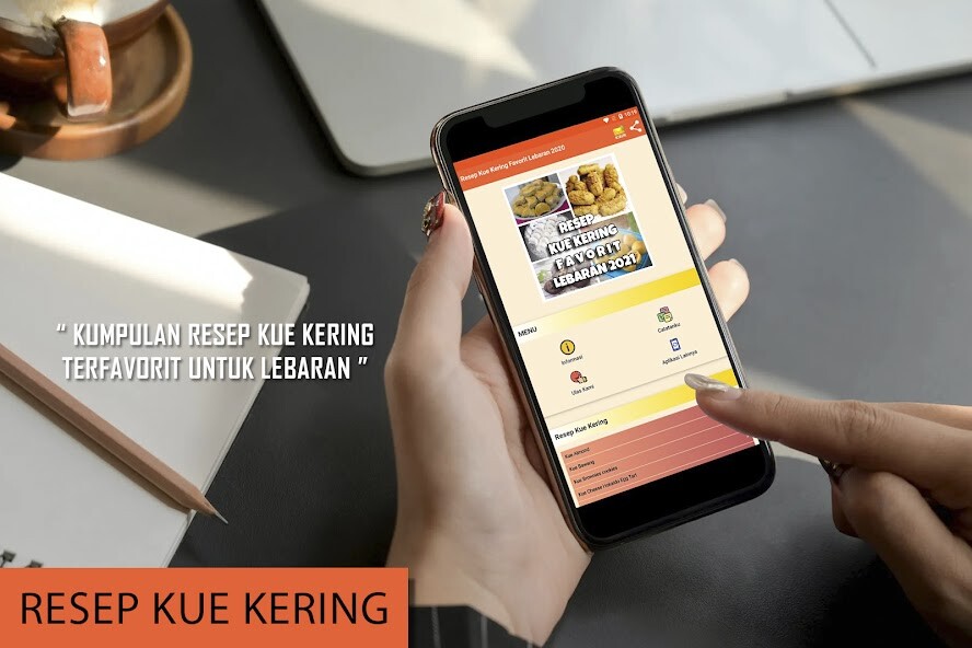 Run android online APK Resep Kue Kering Favorit from MyAndroid or emulate Resep Kue Kering Favorit using MyAndroid