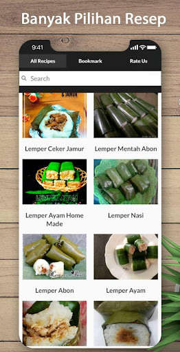 Run android online APK Resep Lemper Mudah & Enak from MyAndroid or emulate Resep Lemper Mudah & Enak using MyAndroid