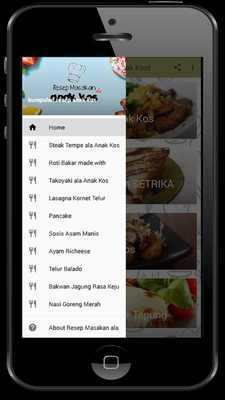 Emulate Android APK Resep Masakan ala Anak Kost