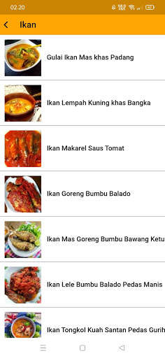 Run android online APK Resep Masakan Indonesia Lengkap Offline from MyAndroid or emulate Resep Masakan Indonesia Lengkap Offline using MyAndroid