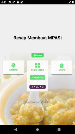 Run android online APK Resep Membuat Mpasi from MyAndroid or emulate Resep Membuat Mpasi using MyAndroid