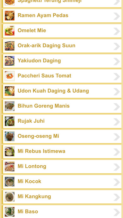 Emulate iPhone app Resep Mie Indonesia using MyAndroid Emulate iPhone app Resep Mie Indonesia using MyAndroid