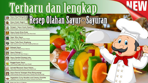 Run android online APK Resep Olahan Sayuran from MyAndroid or emulate Resep Olahan Sayuran using MyAndroid