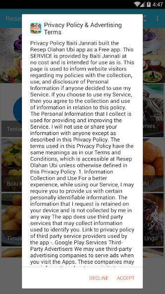 Run android online APK Resep Olahan Ubi from MyAndroid or emulate Resep Olahan Ubi using MyAndroid