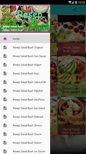 Run android online APK Resep Salad Buah from MyAndroid or emulate Resep Salad Buah using MyAndroid