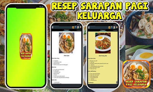 Run android online APK Resep Sarapan Pagi Keluarga Indonesia from MyAndroid or emulate Resep Sarapan Pagi Keluarga Indonesia using MyAndroid