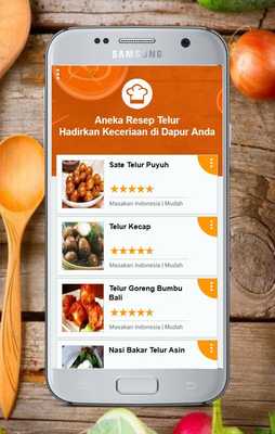 Emulate Android APK Resep Telur Lengkap