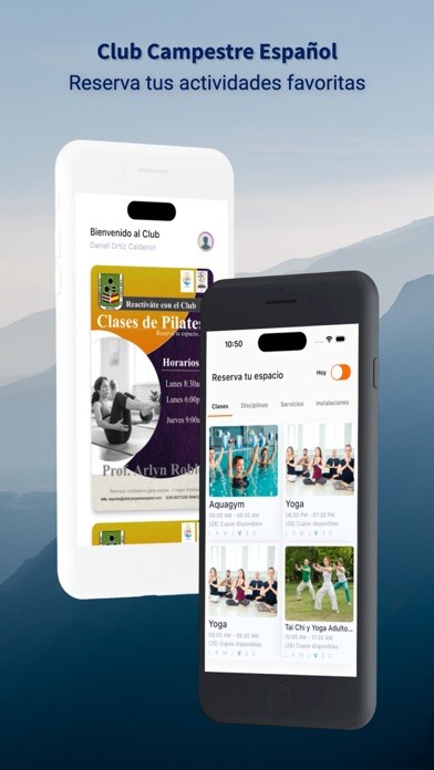 Emulate iPhone app Reservas CCE using MyAndroid
