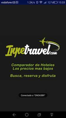 Emulate Android APK Reservas Vuelo+Hotel