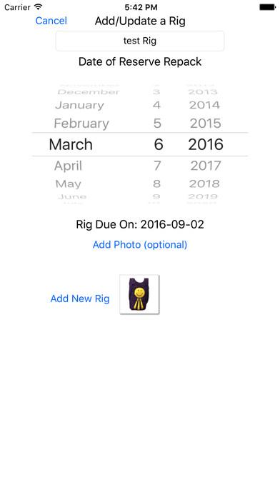 Emulate iPhone app Reserve Repack Dates using MyAndroid Emulate iPhone app Reserve Repack Dates using MyAndroid