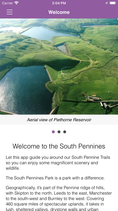 Emulate iPhone app Reservoir Trails using MyAndroid